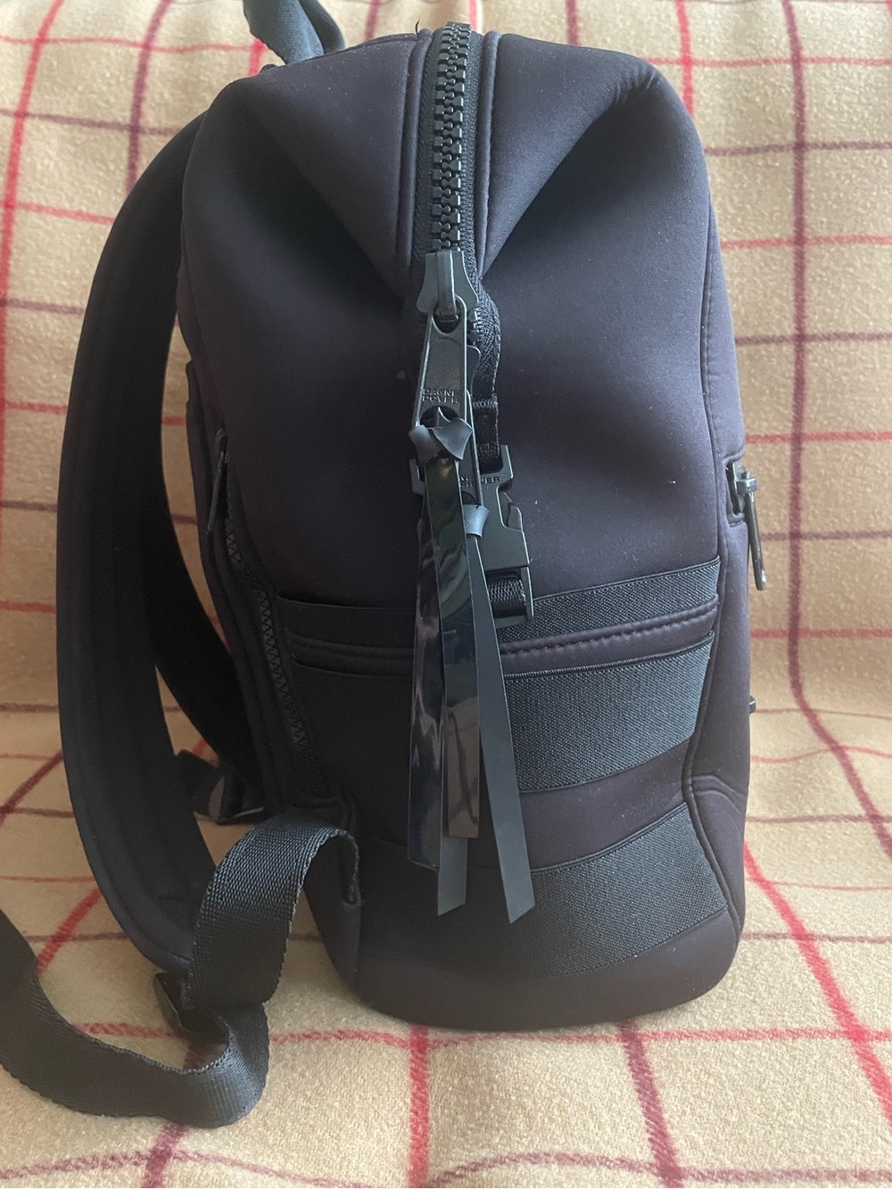 EUC Dagne Dover black diaper bag backpack excellent used condition - Picture 3 of 5